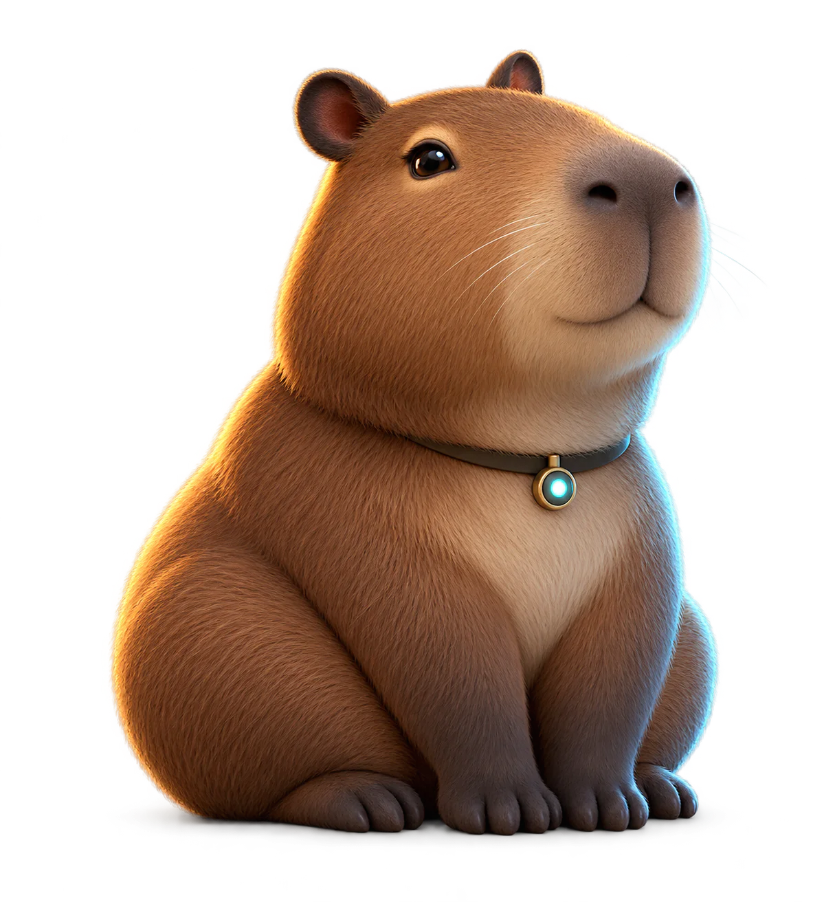 Коллекционная 3D-капибара